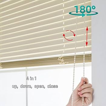 Amazon｜NIANXINN ブラインド 突っ張り式 アルミブラインド カーテン